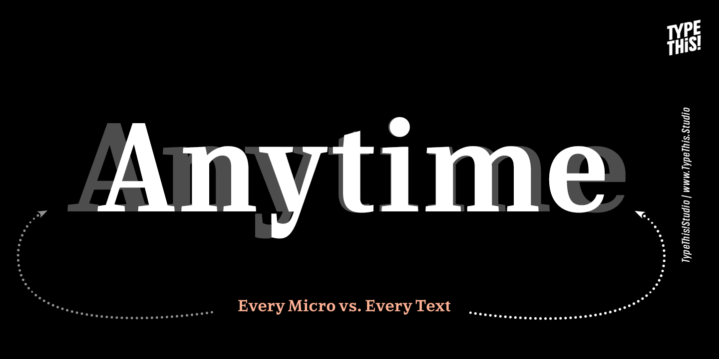 Every Micro Fonts | I Love Typography
