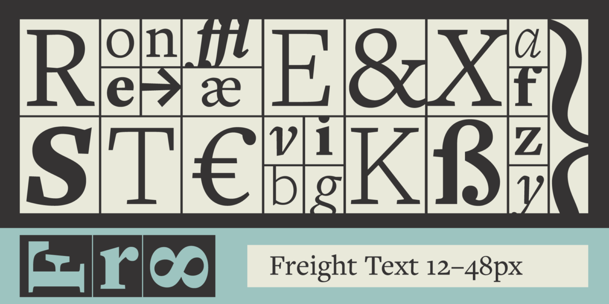 Freight Text Pro Fonts I Love Typography